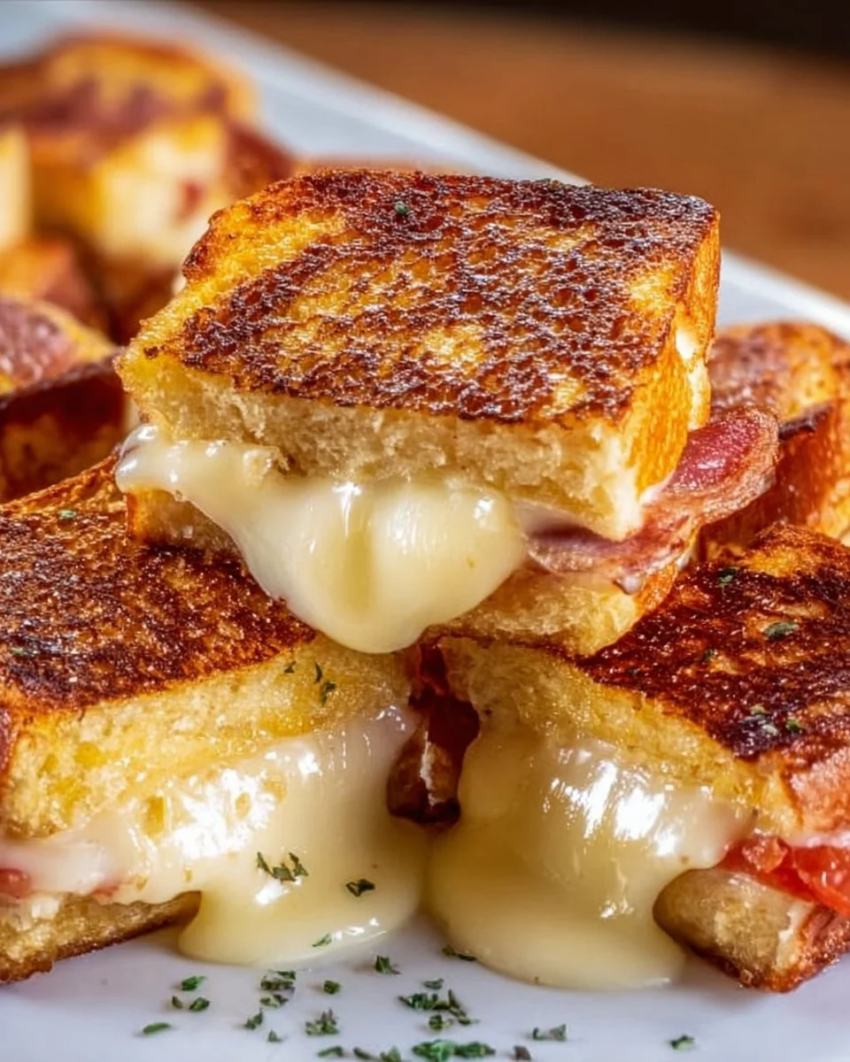 Hawaiian Roll Gegrillter Käse